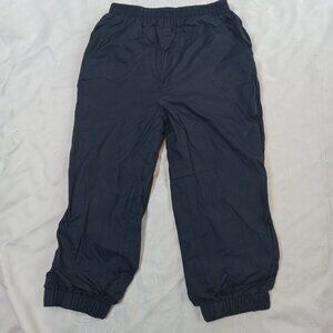 Vintage Rascals Wind Snow Pants Size 3 Navy Blue Boys Unisex Nylon